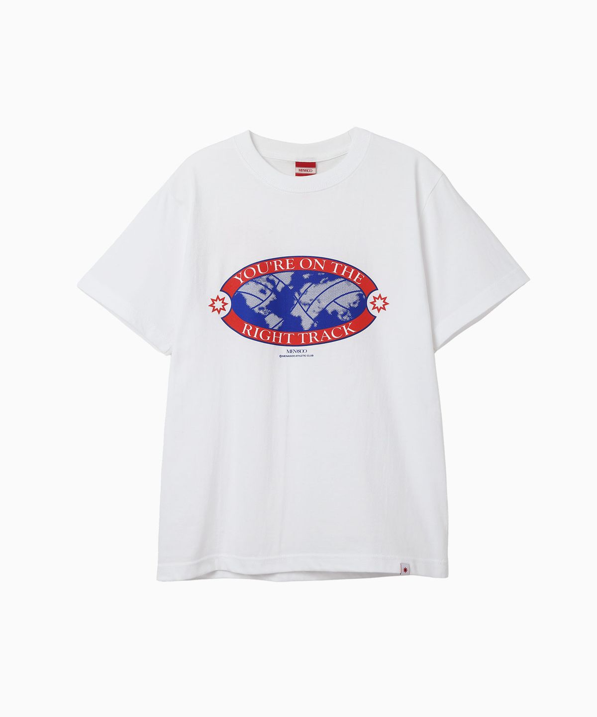 미나수(MENASOO) Right Track T Shirt_White