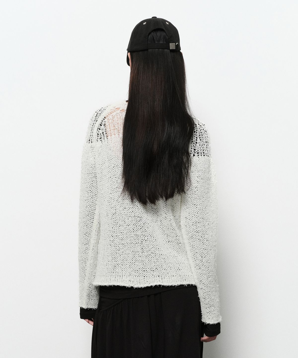 다이애그널(DIAGONAL) HERE COMES THE SUN CAP (black)