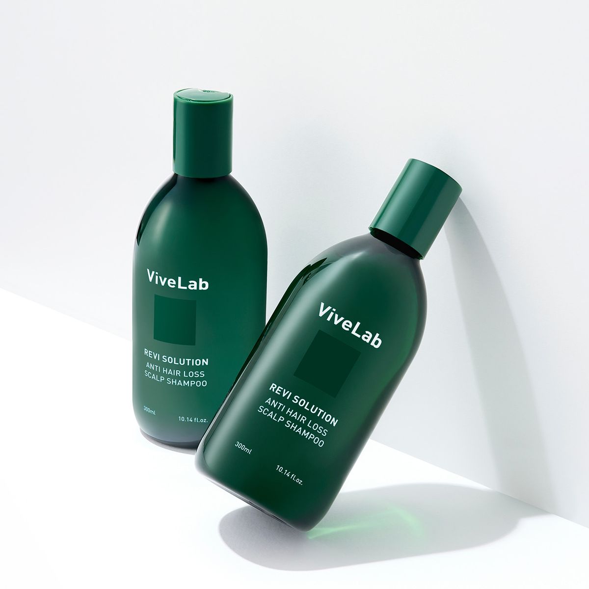 바이브랩(VIVELAB) 4주 솔루션 탈모 완화 초록샴푸 300ML 2SET