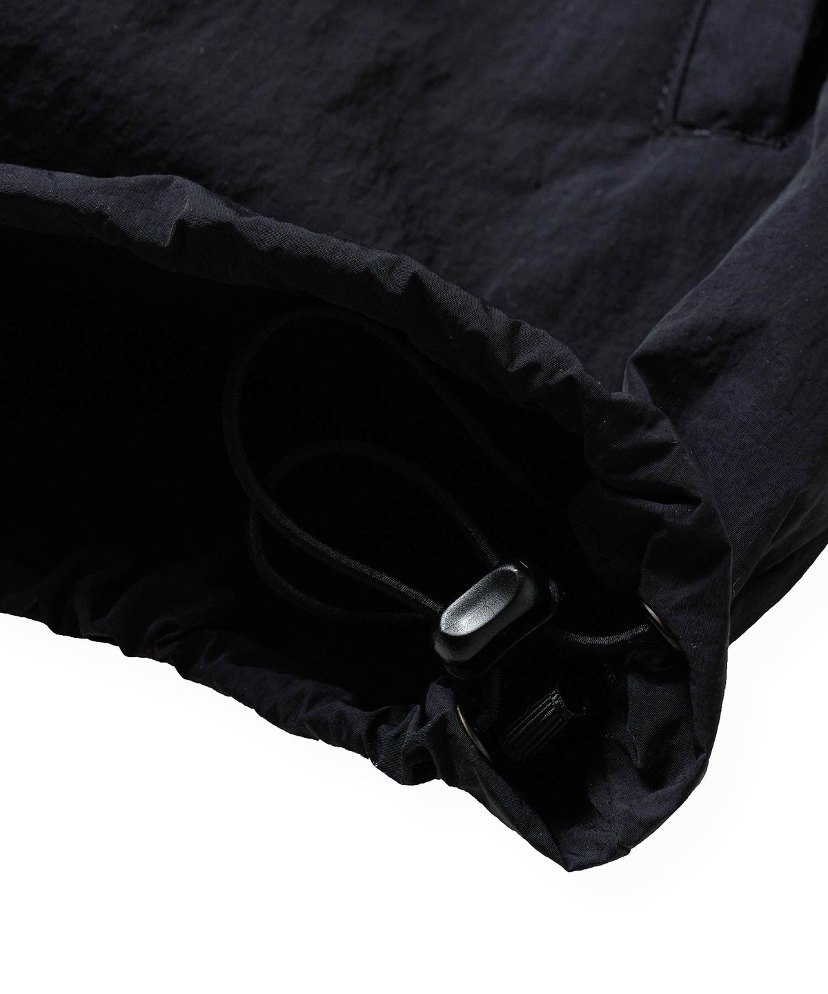 브라운브레스(BROWNBREATH) TAG NYLON RAGLAN JACKET - BLACK