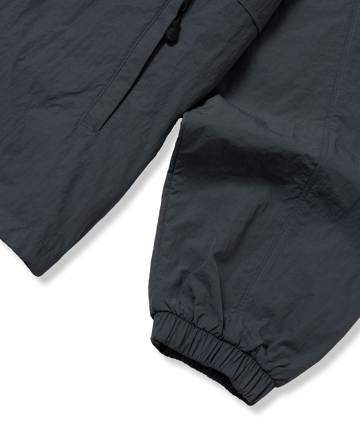 브라운브레스(BROWNBREATH) TAG NYLON RAGLAN JACKET - CHARCOAL