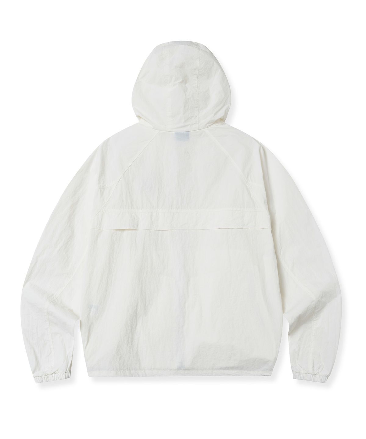브라운브레스(BROWNBREATH) TAG NYLON RAGLAN JACKET - WHITE
