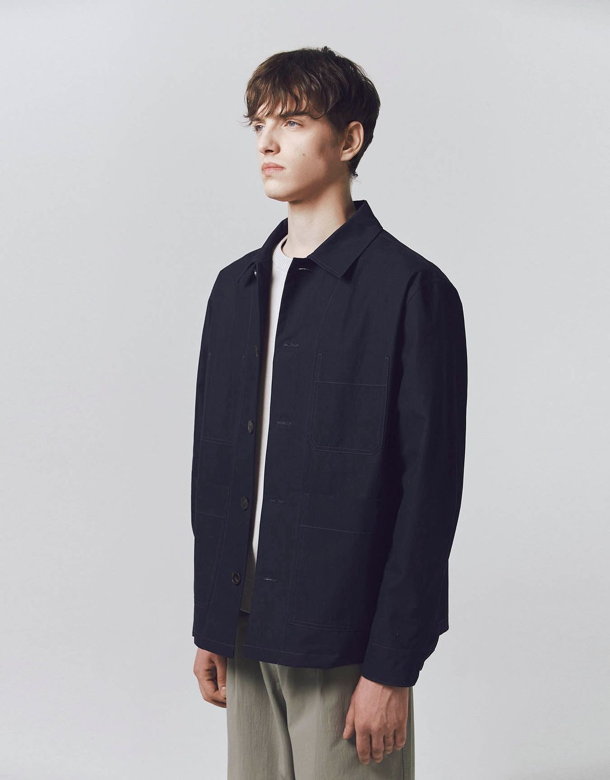 컨셉원(CONCEPTS1ONE) 데님 포켓 워크 셔츠 10045506/045506 [2color]