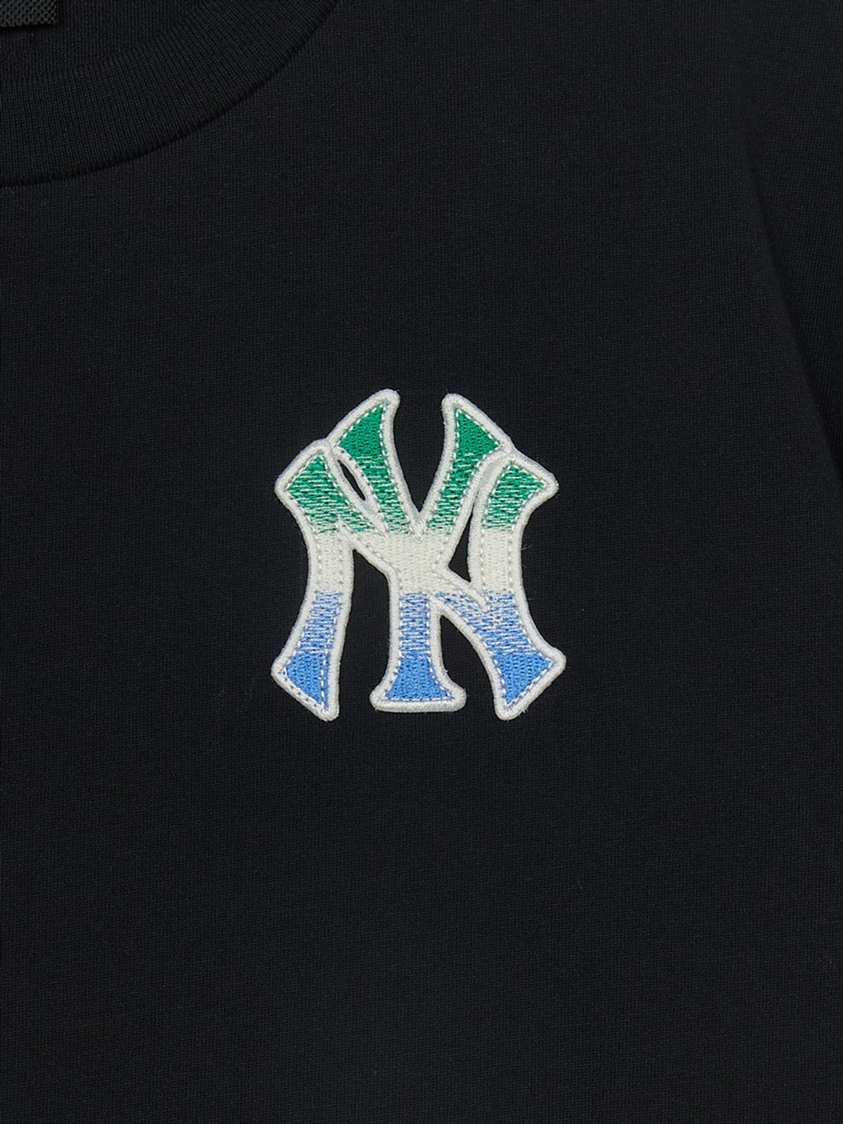 엠엘비 키즈(MLB KIDS) 클래식 모노그램 그라데이션 빅럭스 티셔츠 NY (Black)