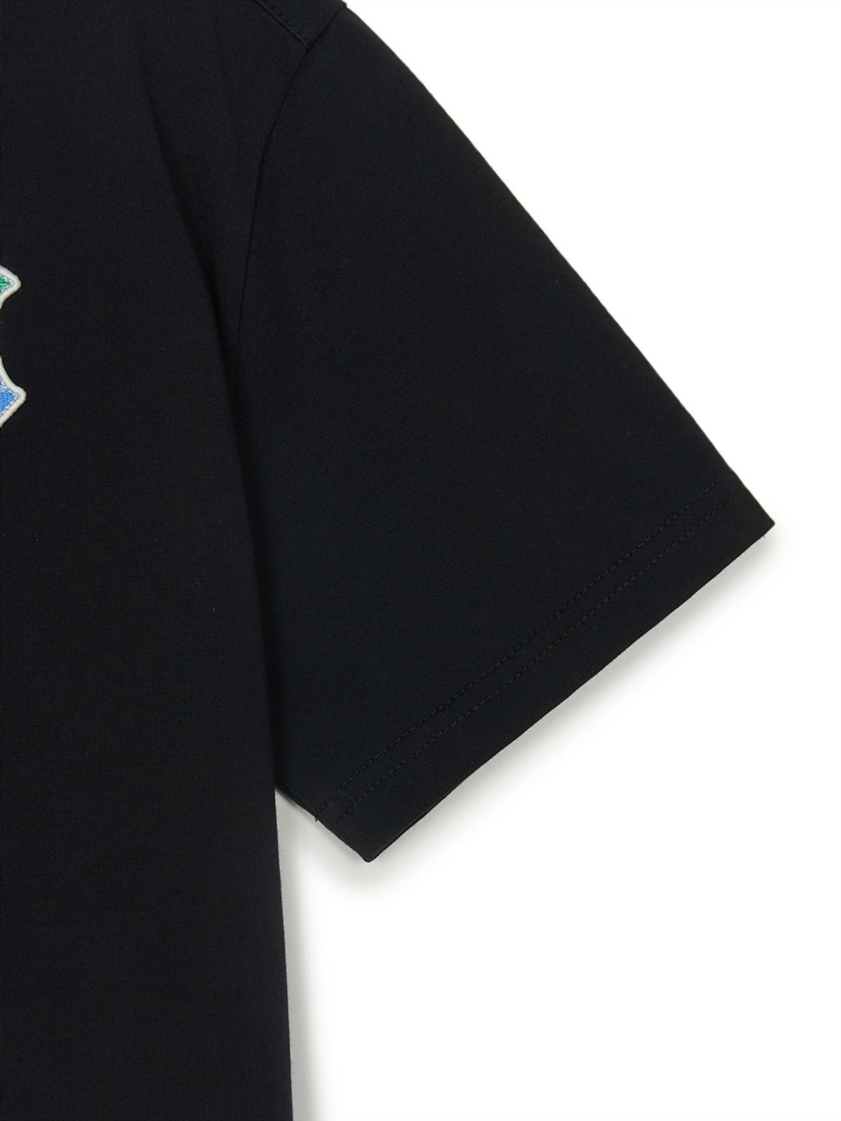 엠엘비 키즈(MLB KIDS) 클래식 모노그램 그라데이션 빅럭스 티셔츠 NY (Black)