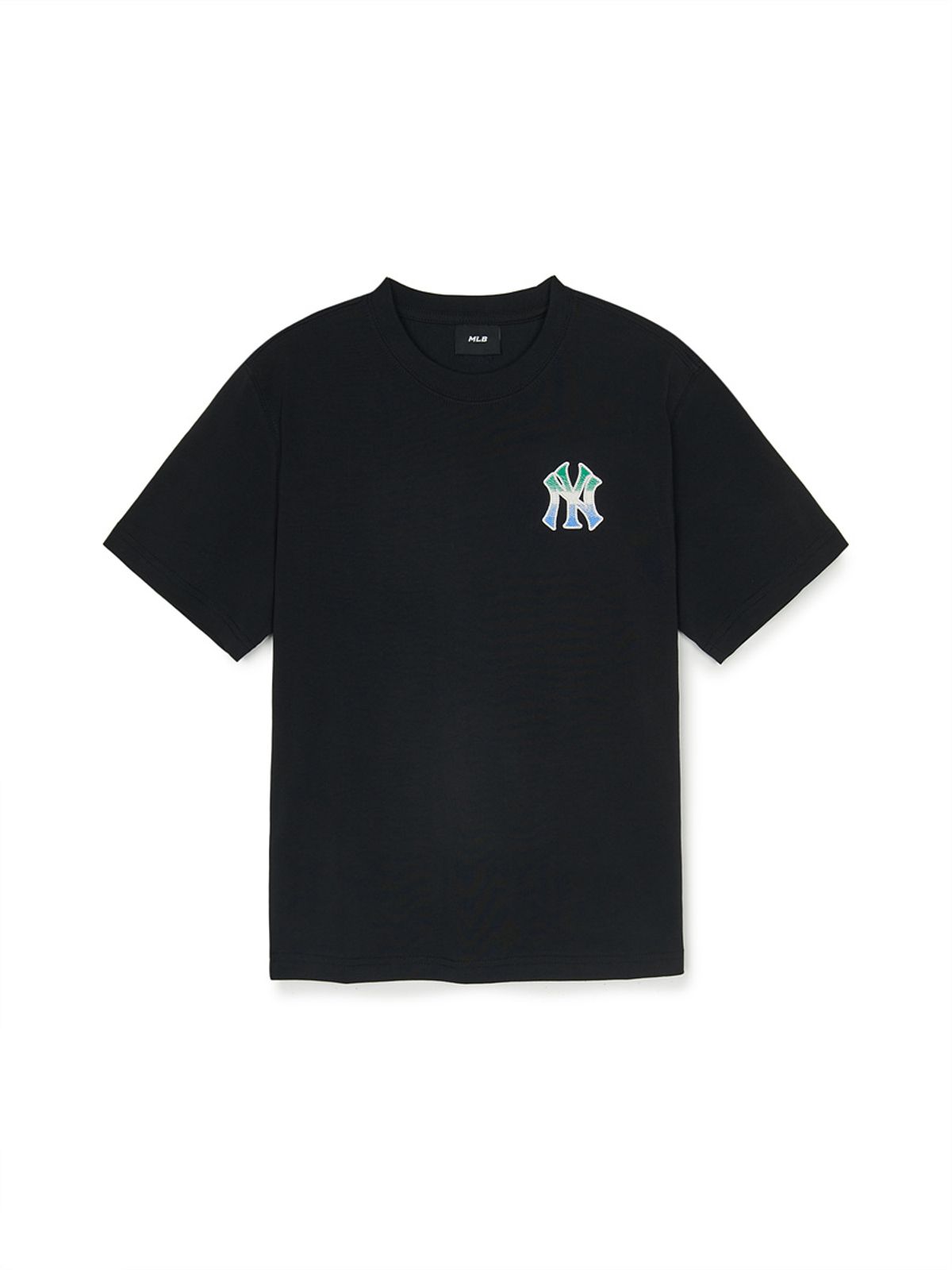 엠엘비 키즈(MLB KIDS) 클래식 모노그램 그라데이션 빅럭스 티셔츠 NY (Black)
