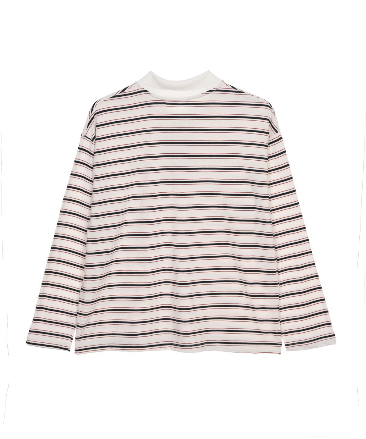 닉앤니콜(NICK&NICOLE) SIGNATURE LOGO STRIPE PK SLEEVE_IVORY
