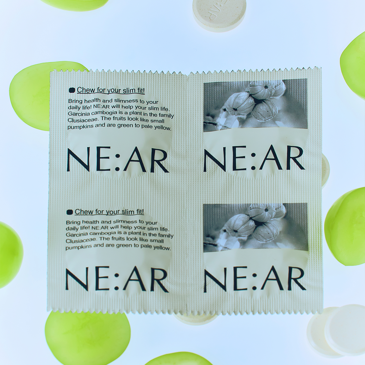 니아르(NE:AR) [2box] 가르시니아 샤인머스캣맛 캔디 28일분
