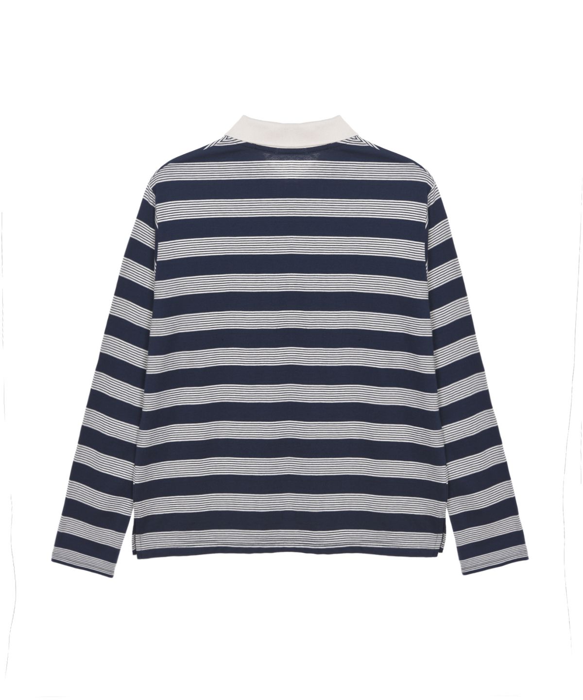 닉앤니콜(NICK&NICOLE) CLASSIC STRIPE PK LONG SLEEVE_NAVY