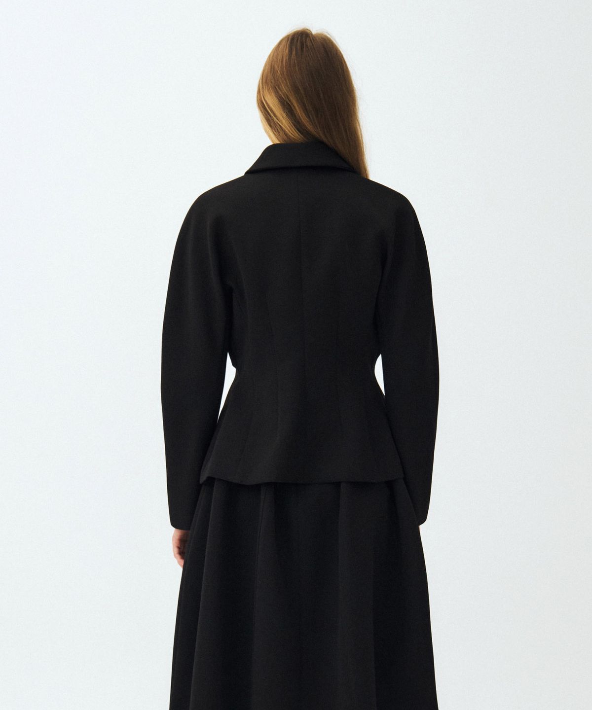 마이스(MAIS) PETAL RAGLAN JACKET / BLACK