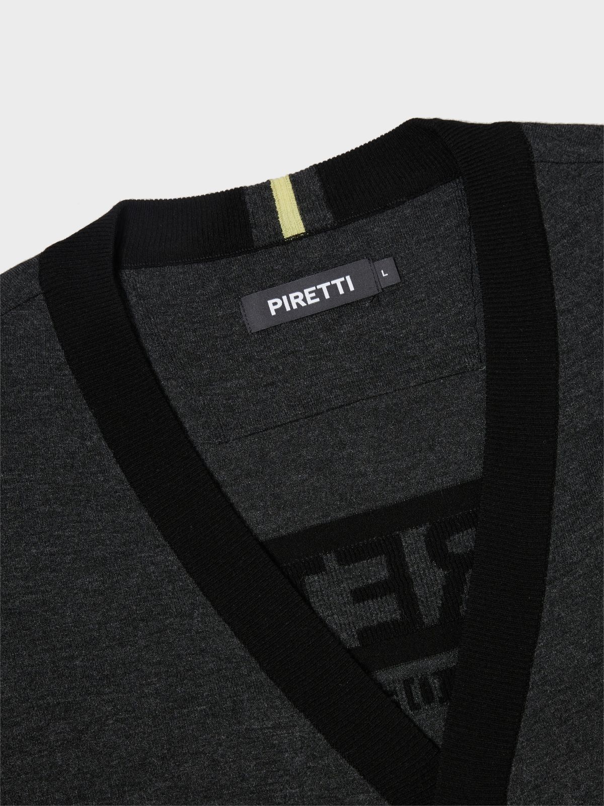 피레티(PIRETTI) 사보나 니트 가디건 M_Dark Grey