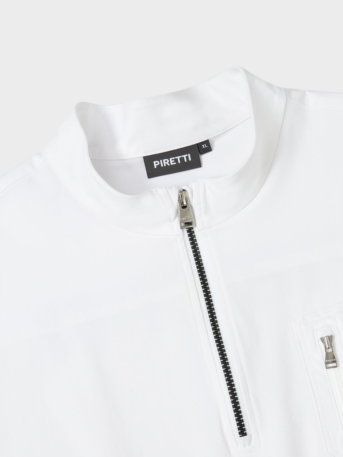 피레티(PIRETTI) 사보나 하프슬리브 아노락 M_White