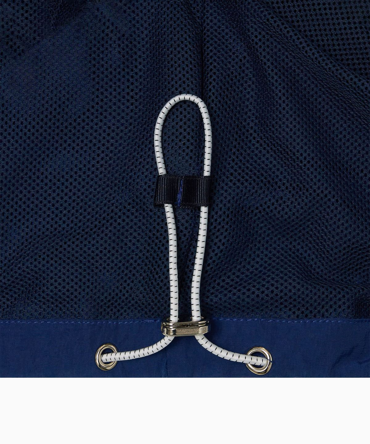 미나수(MENASOO) Highneck Hood Vest_Navy