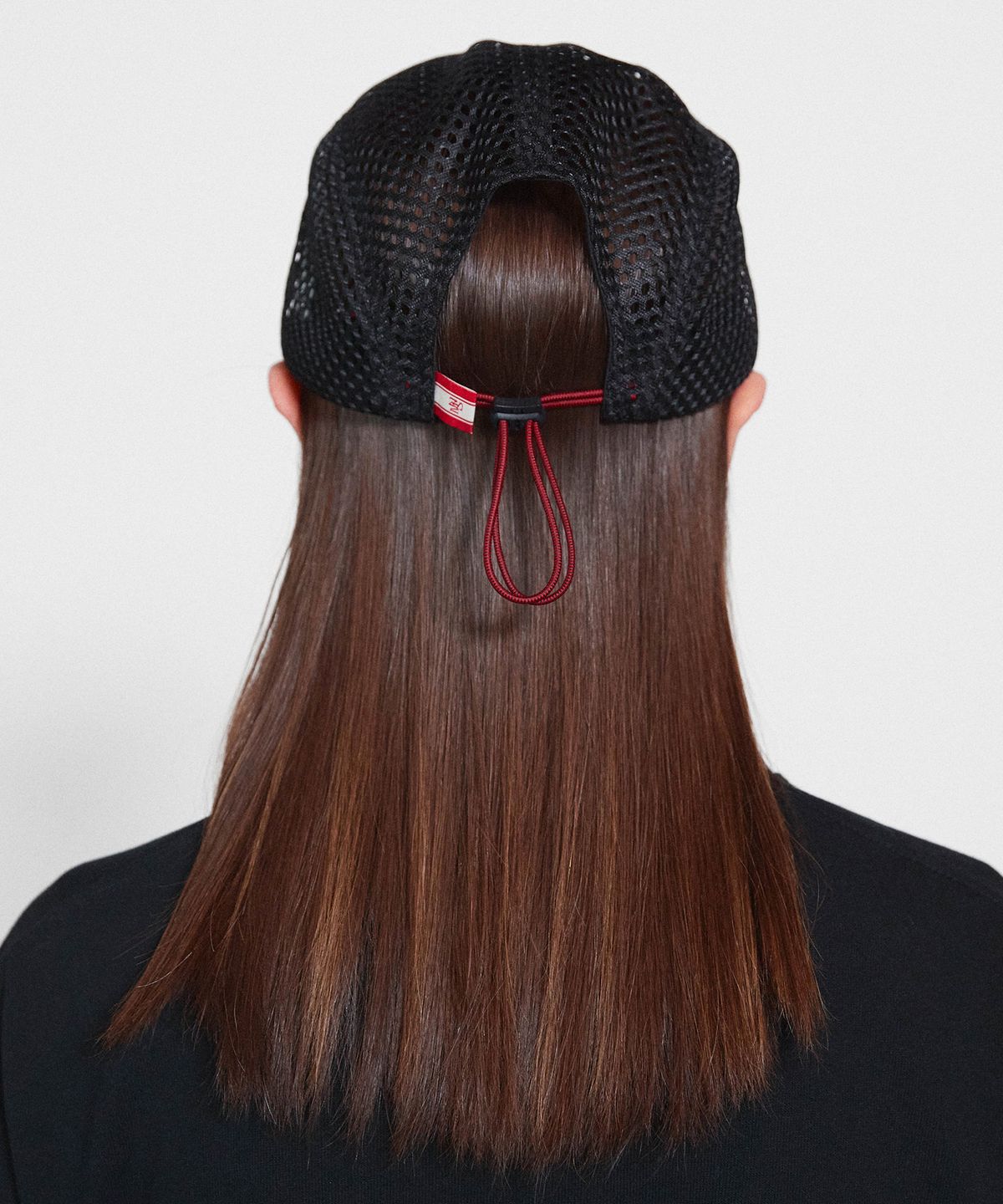 미나수(MENASOO) Run For Rest Run Mesh Camp Cap_Black