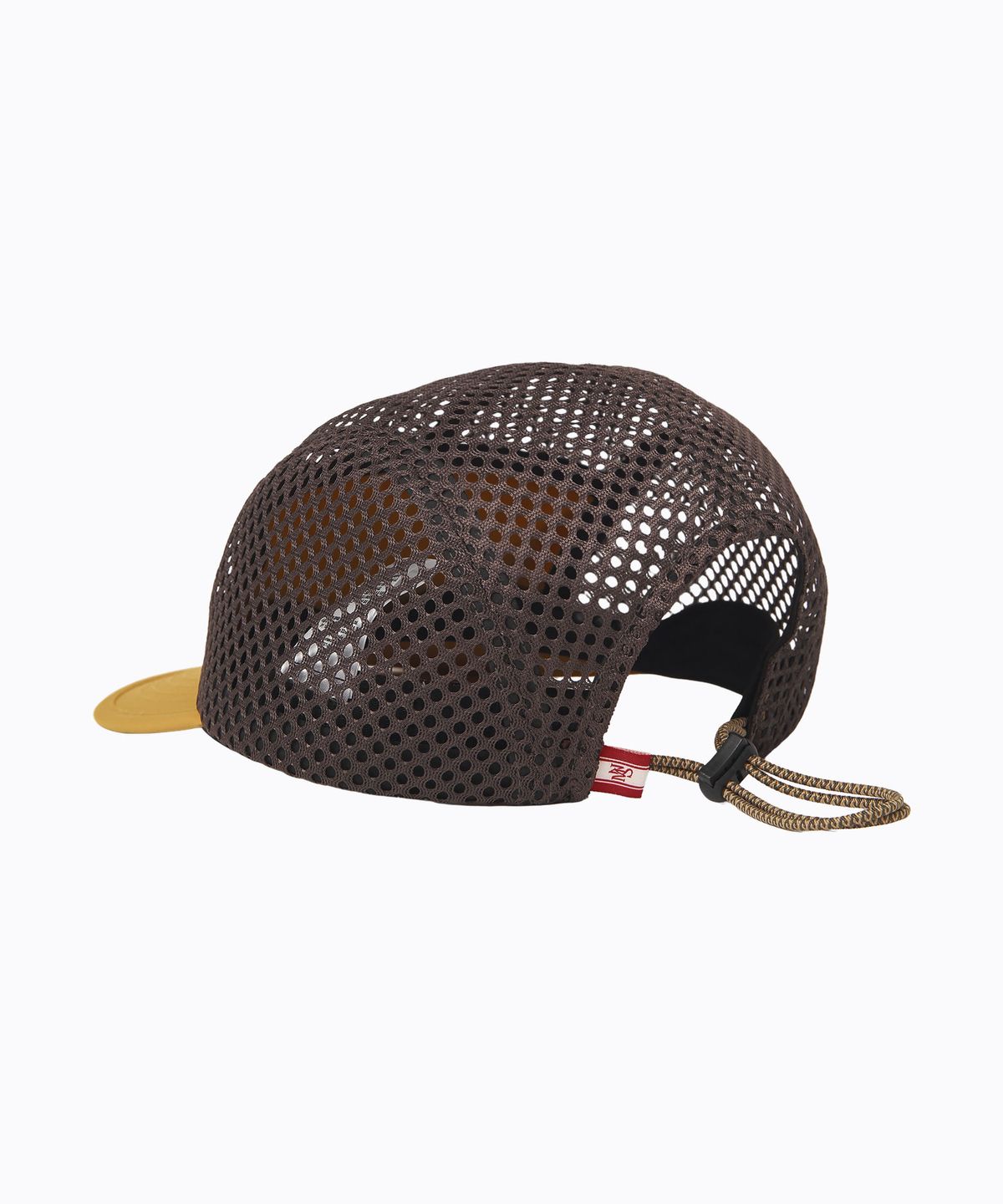 미나수(MENASOO) Run For Rest Run Mesh Camp Cap_Mustard