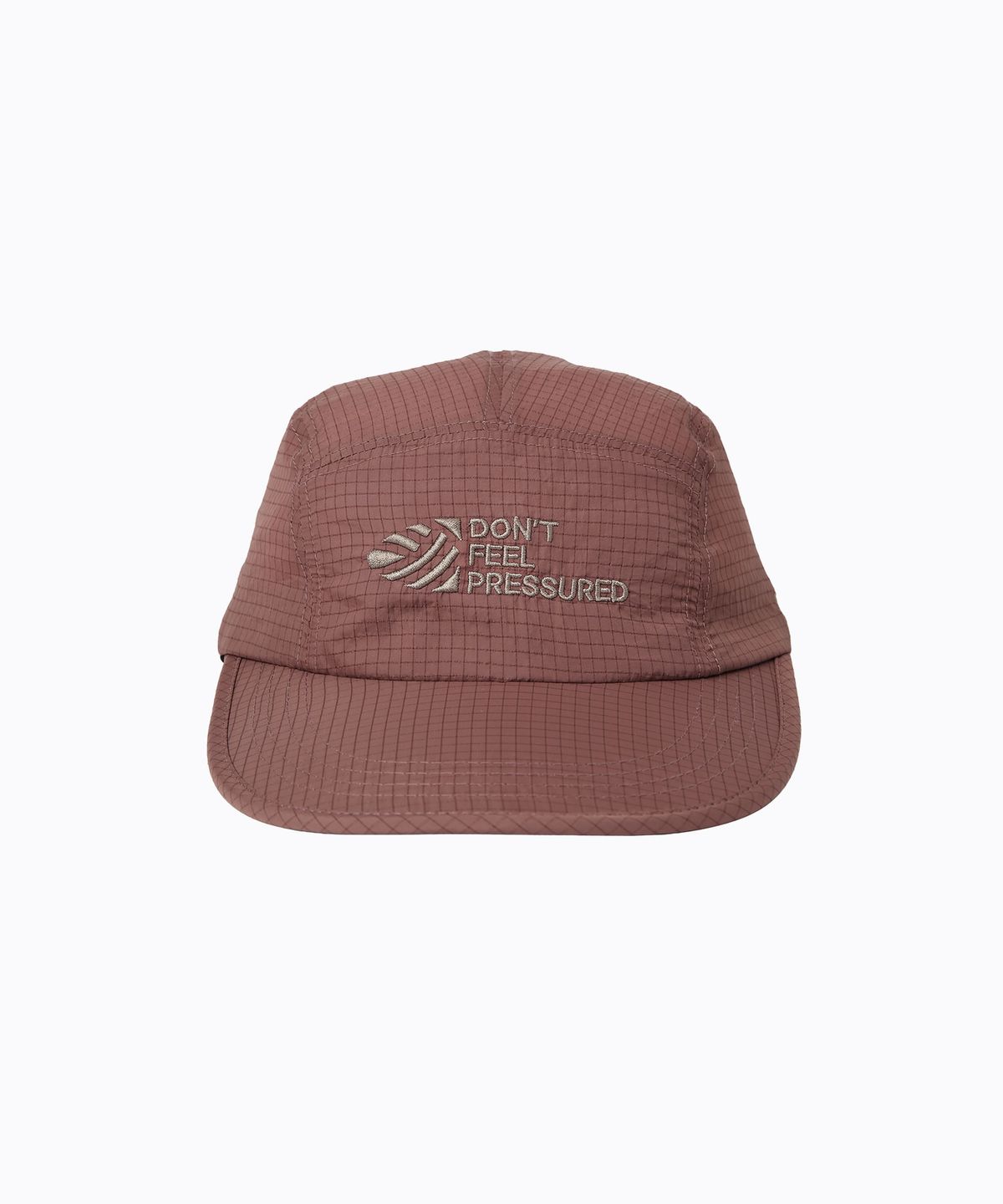 미나수(MENASOO) Dont Feel Pressured Rip Camp Cap_Brick