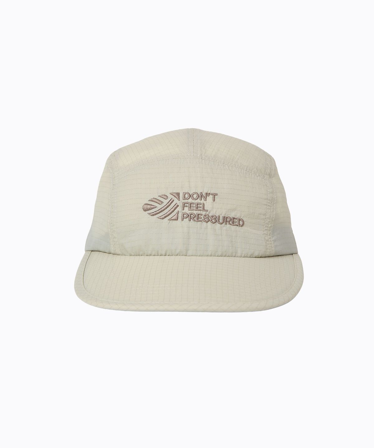 미나수(MENASOO) Dont Feel Pressured Rip Camp Cap_Light Khaki