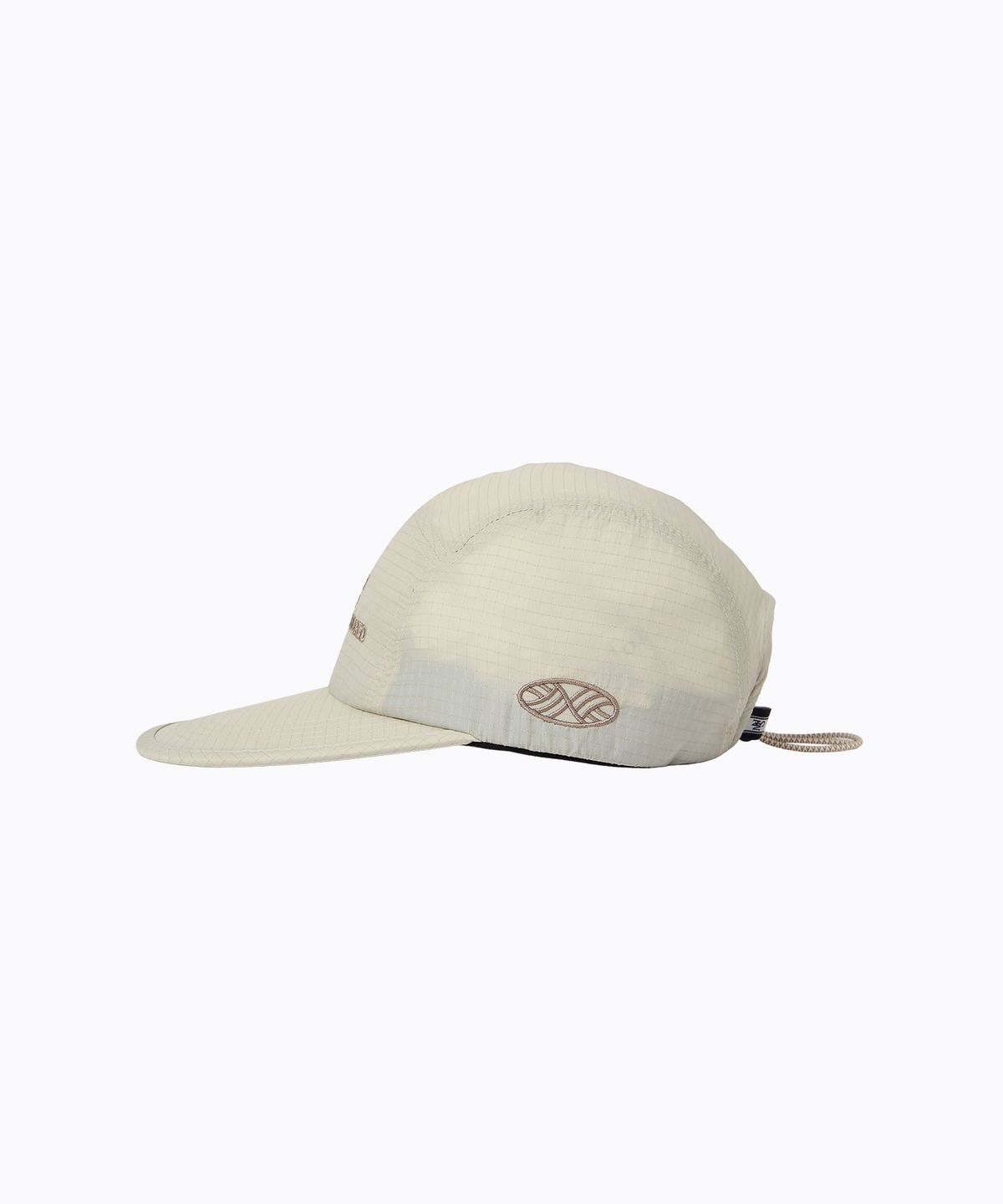 미나수(MENASOO) Dont Feel Pressured Rip Camp Cap_Light Khaki