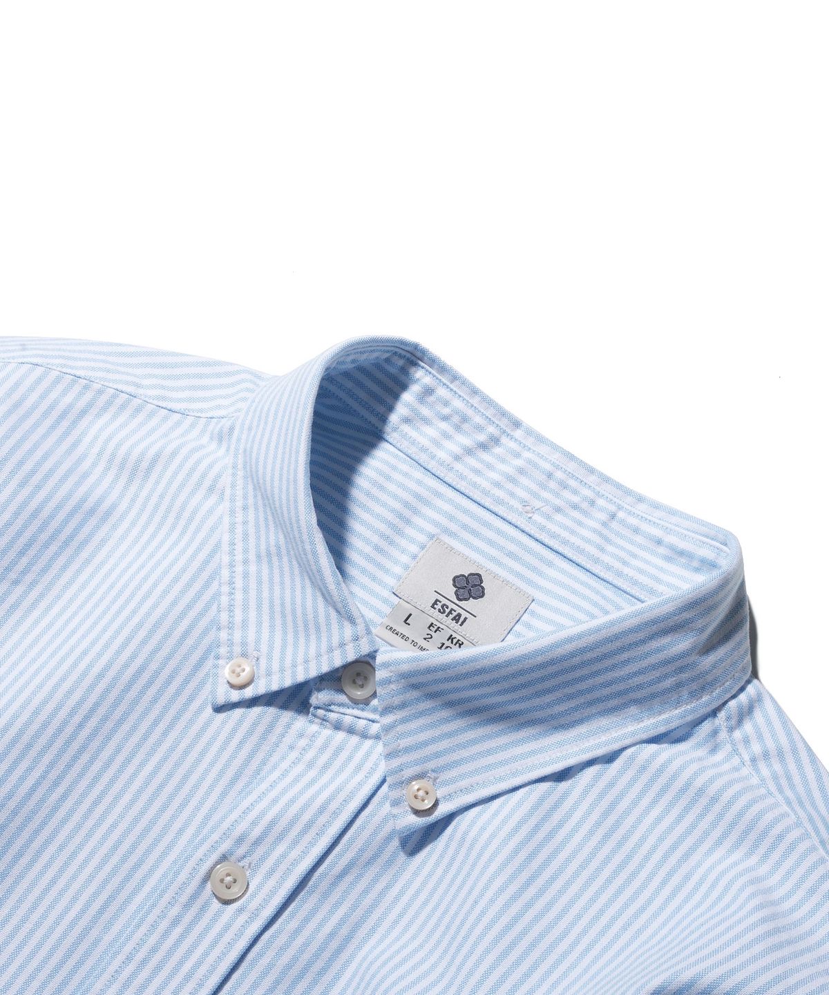 에스파이(ESFAI) 20s OXFORD BUTTON DOWN SHIRTS (BLUE STRIPE)