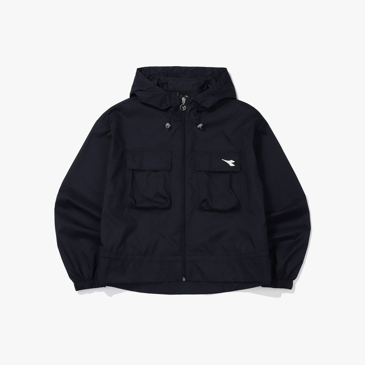 디아도라(diadora) 립스탑 시어 쉘 자켓 우먼 NAVY