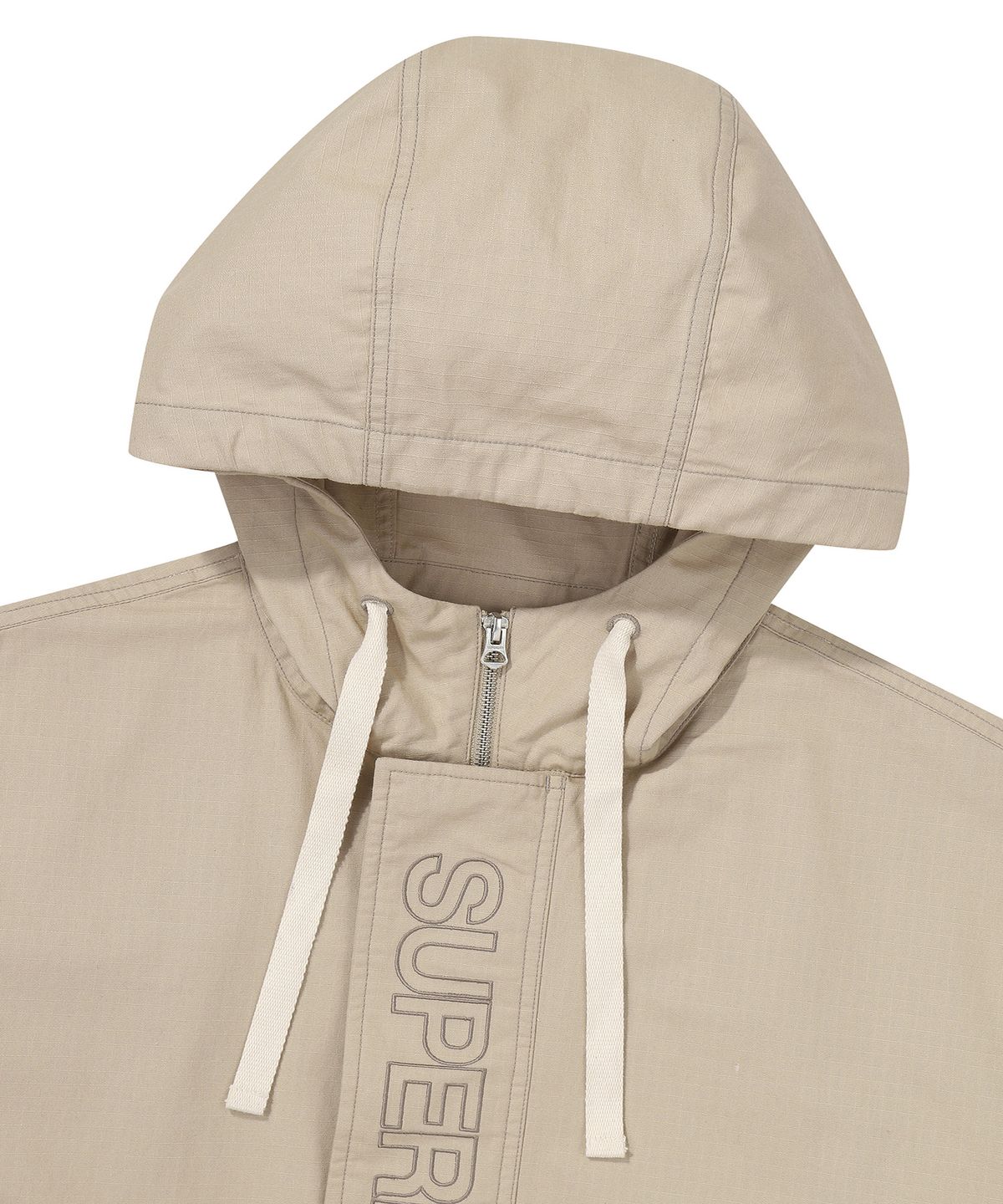 슈퍼드라이(SUPERDRY) 에센셜 윈드브레이커 자켓 베이지