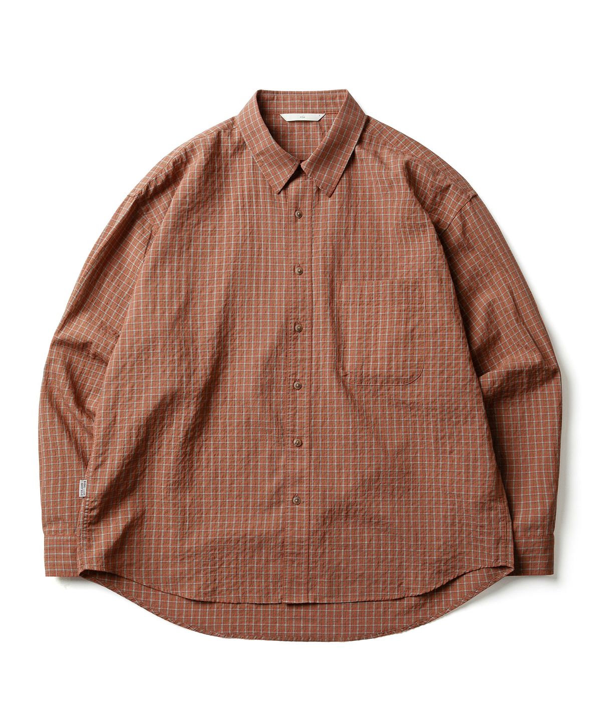 에스파이(ESFAI) S.C VINTAGE L/S SHIRTS (CARROT CHECK)
