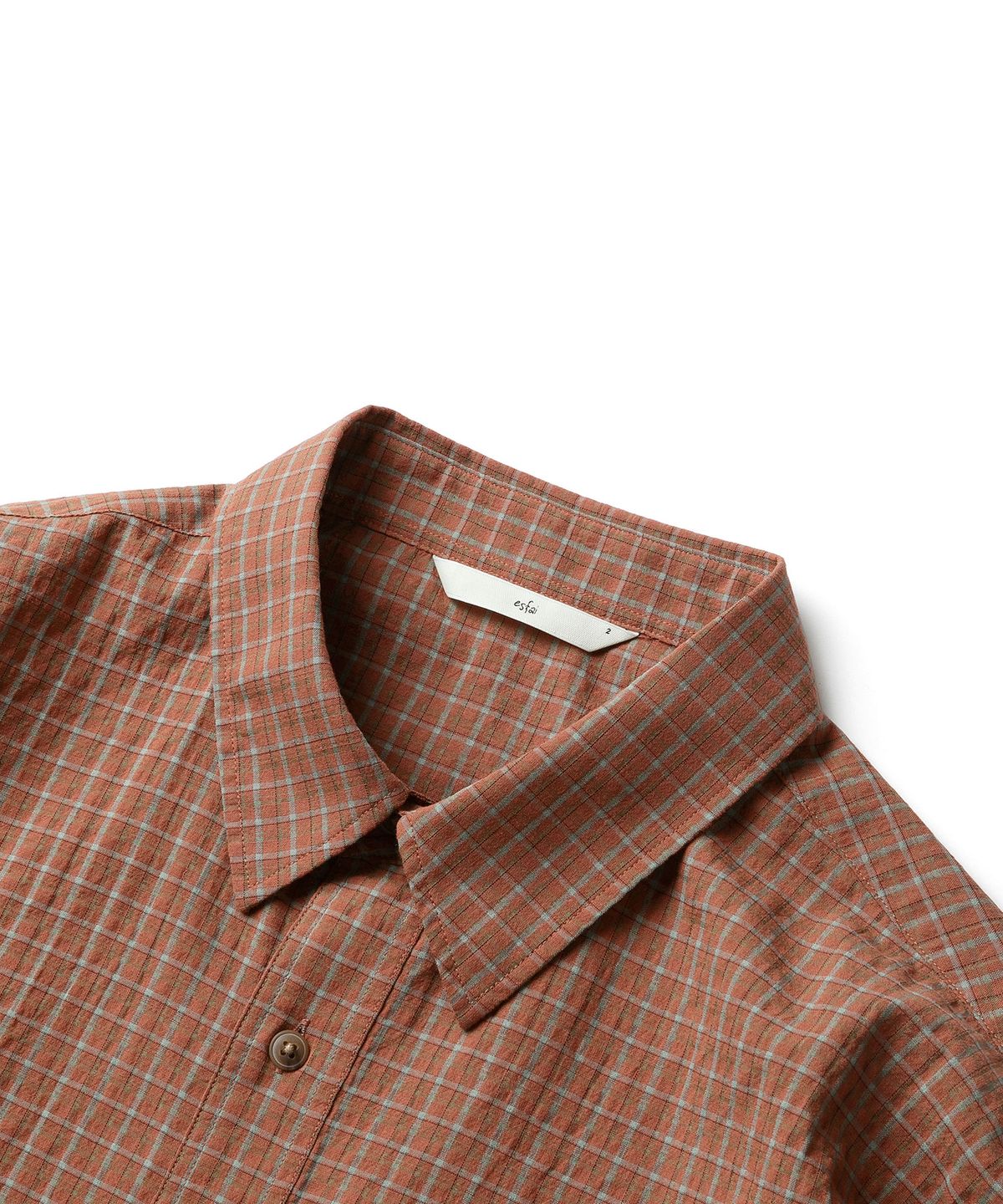 에스파이(ESFAI) S.C VINTAGE L/S SHIRTS (CARROT CHECK)