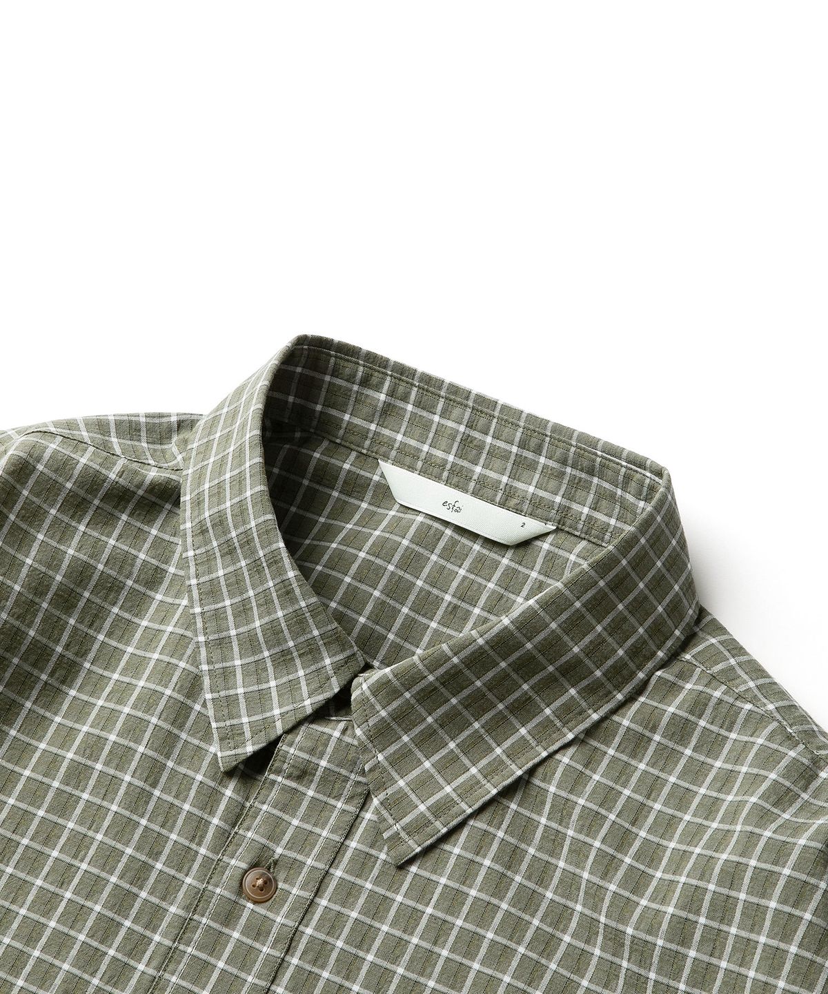 에스파이(ESFAI) S.C VINTAGE L/S SHIRTS (GREEN CHECK)