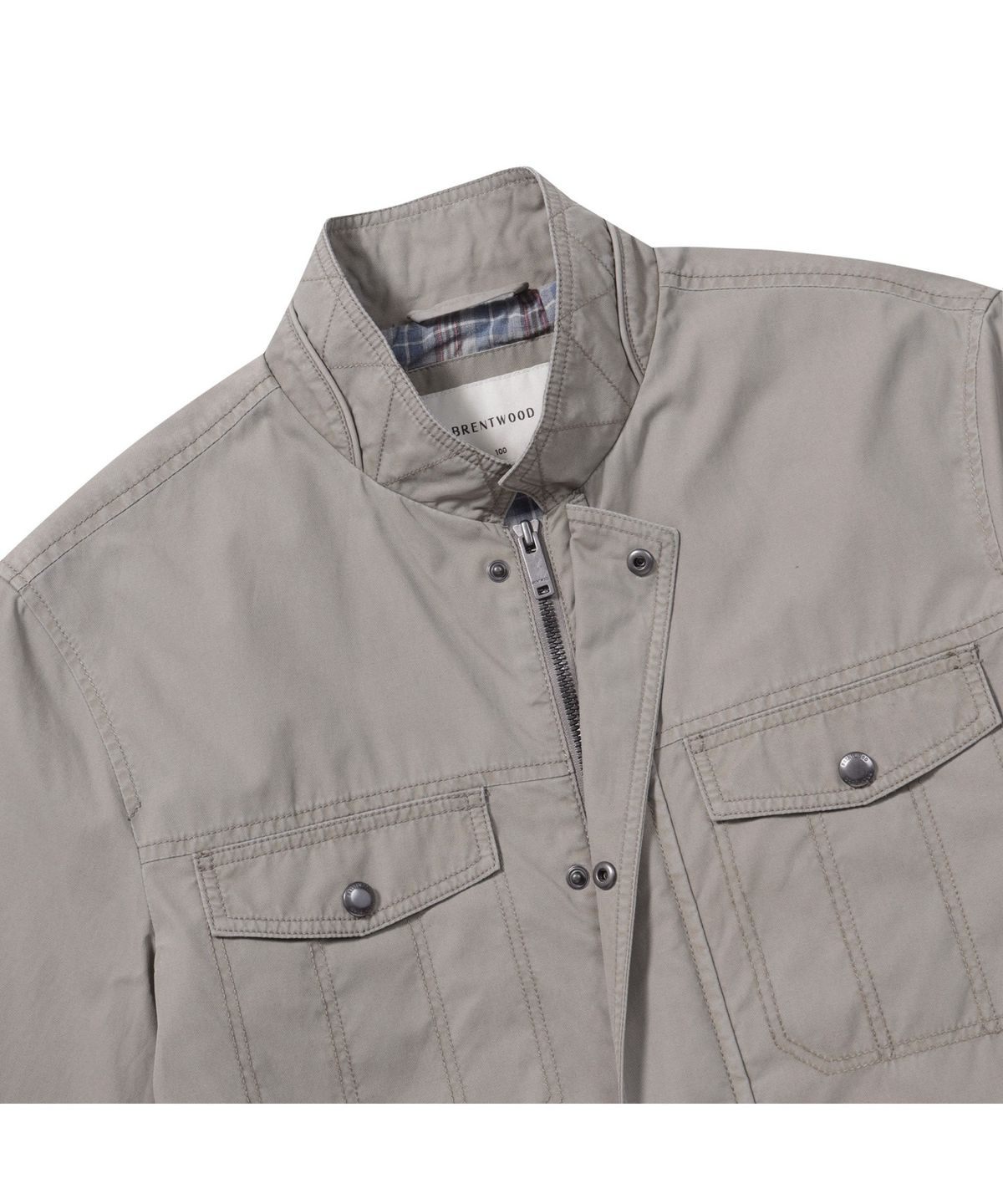 브렌우드(BRENTWOOD) 피그먼트 워싱 포켓 트러커 BRUAS25261BEX