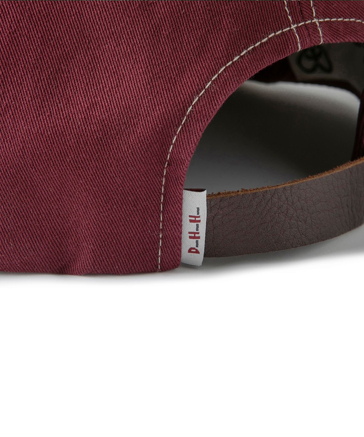에스파이(ESFAI) PLGW WAPPEN BALL CAP (BURGUNDY)