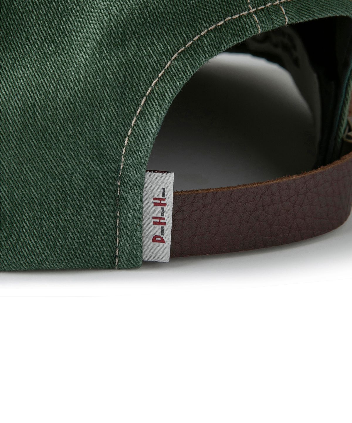 에스파이(ESFAI) PLGW WAPPEN BALL CAP (DARK GREEN)