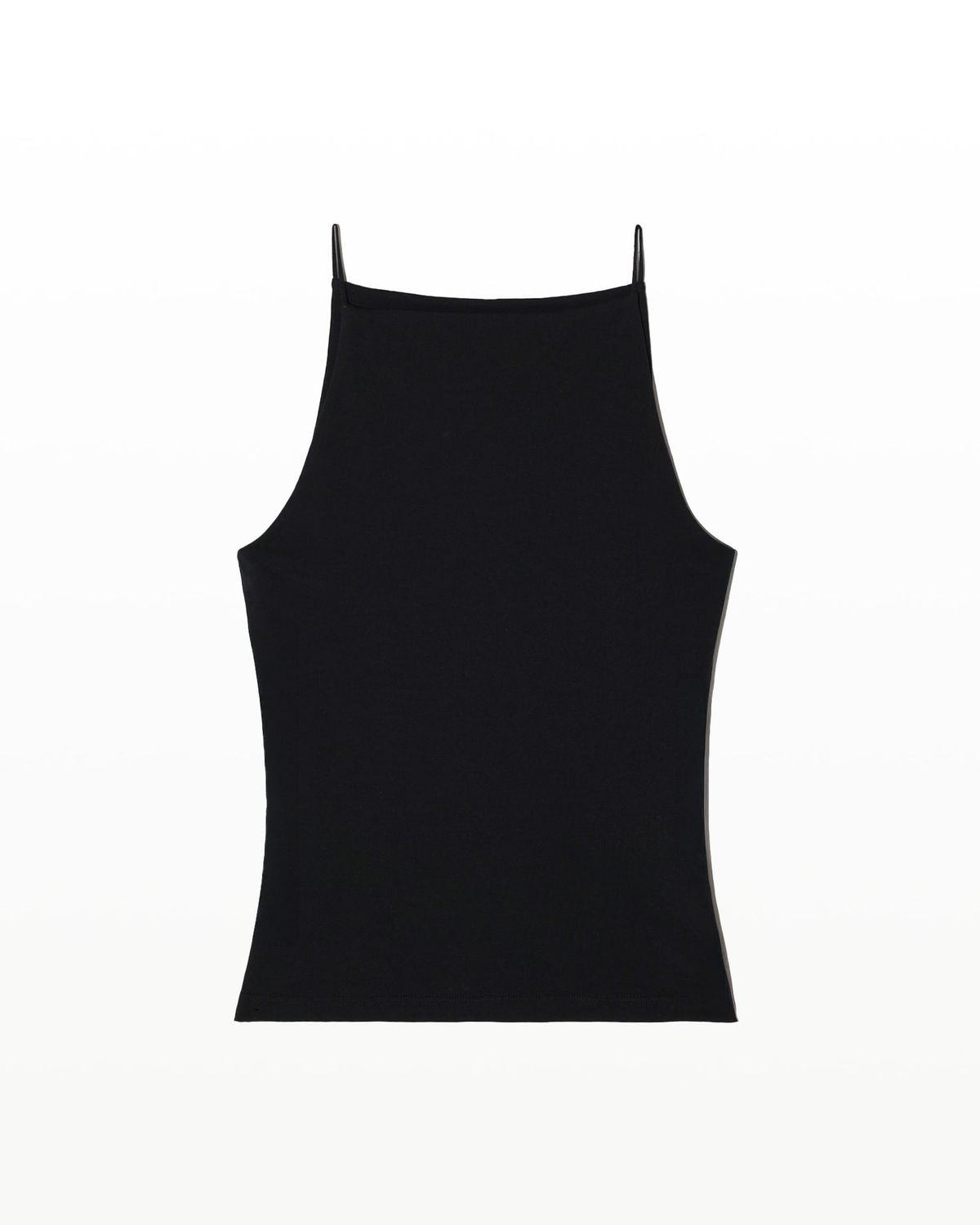 후포(HOOPOE) hoopoe halterneck top_onyx black