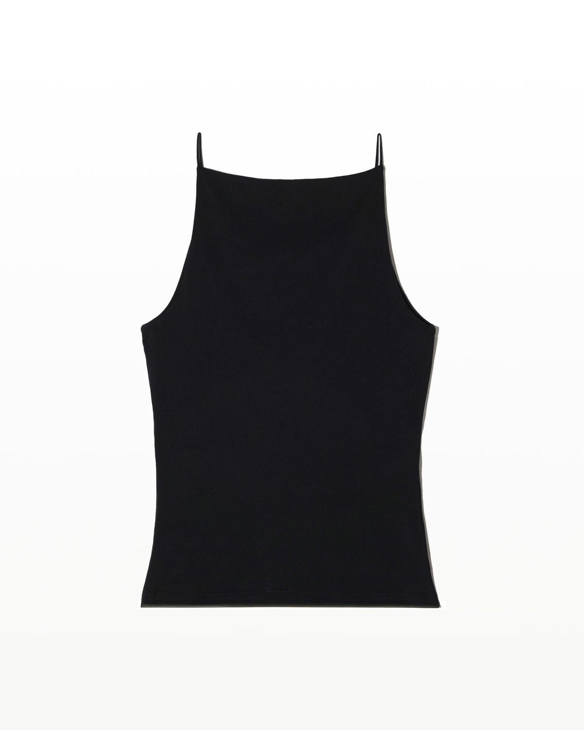 후포(HOOPOE) hoopoe halterneck top_onyx black