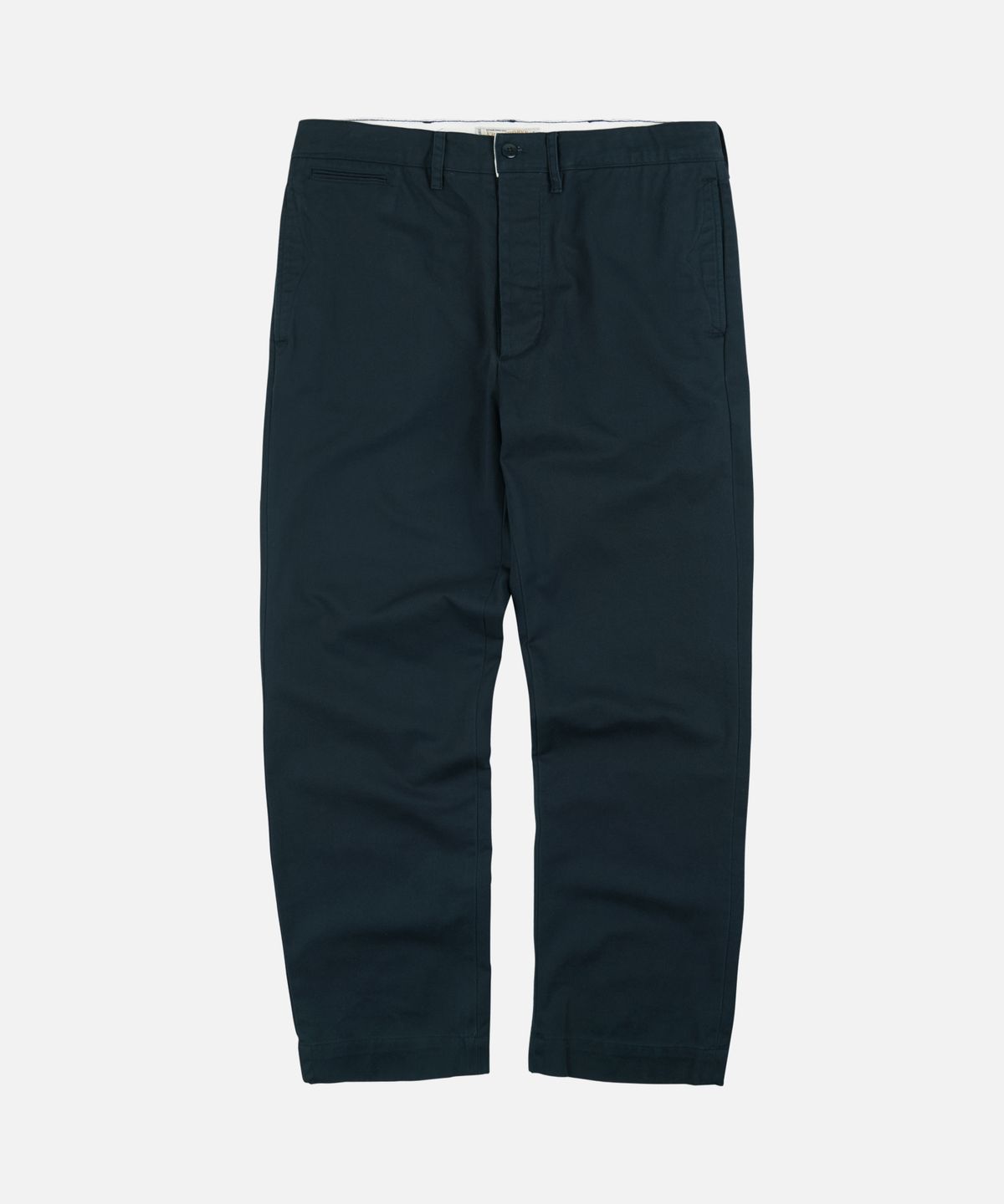 프리즘웍스(FRIZMWORKS) WASHED OFFICER CHINO PANTS _ NAVY