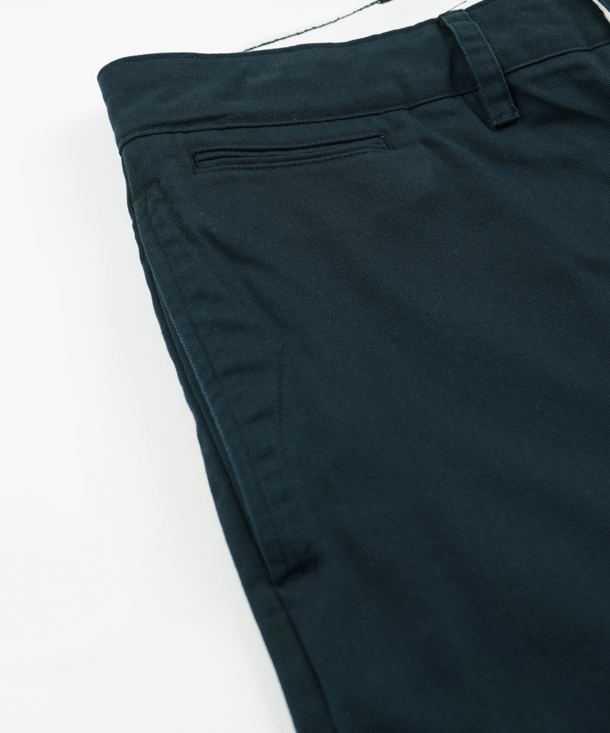 프리즘웍스(FRIZMWORKS) WASHED OFFICER CHINO PANTS _ NAVY