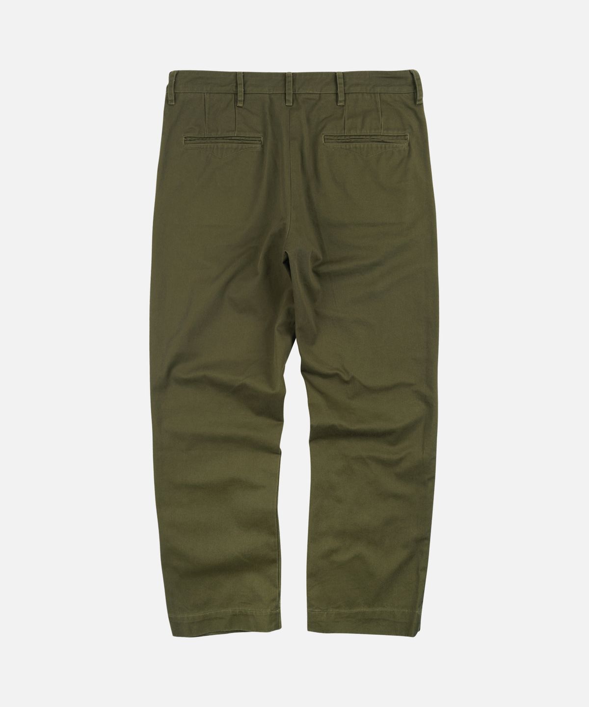 프리즘웍스(FRIZMWORKS) WASHED OFFICER CHINO PANTS _ OLIVE