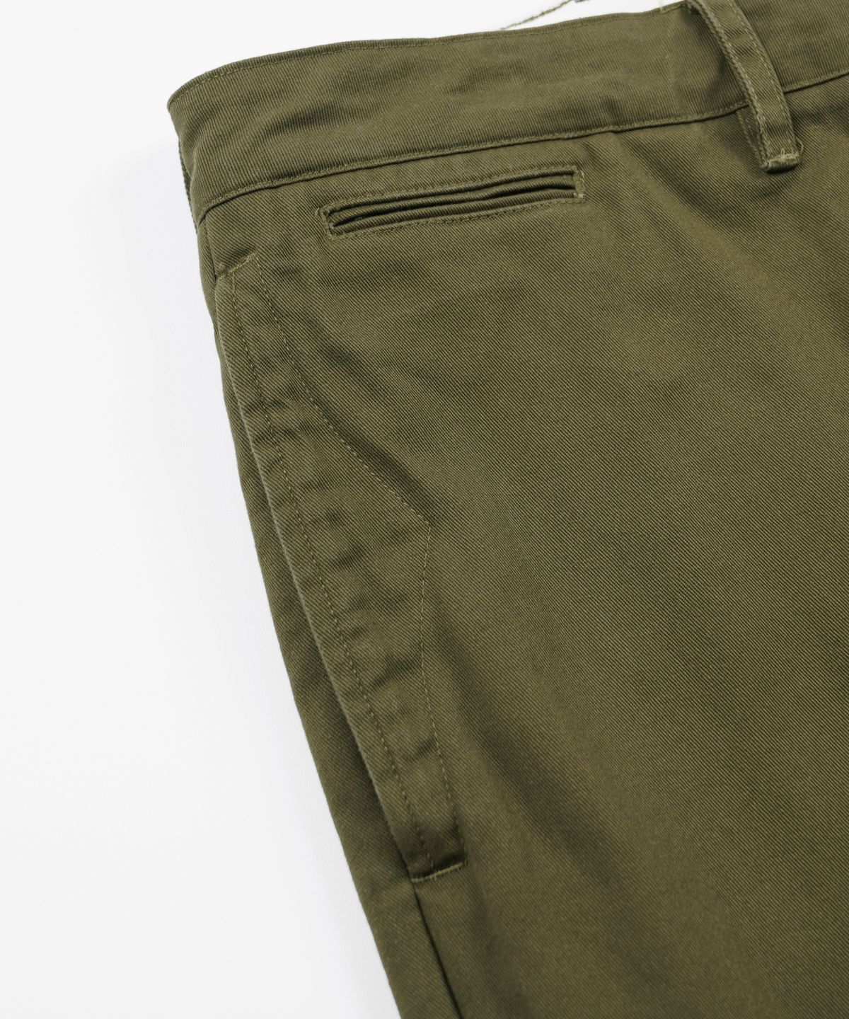 프리즘웍스(FRIZMWORKS) WASHED OFFICER CHINO PANTS _ OLIVE