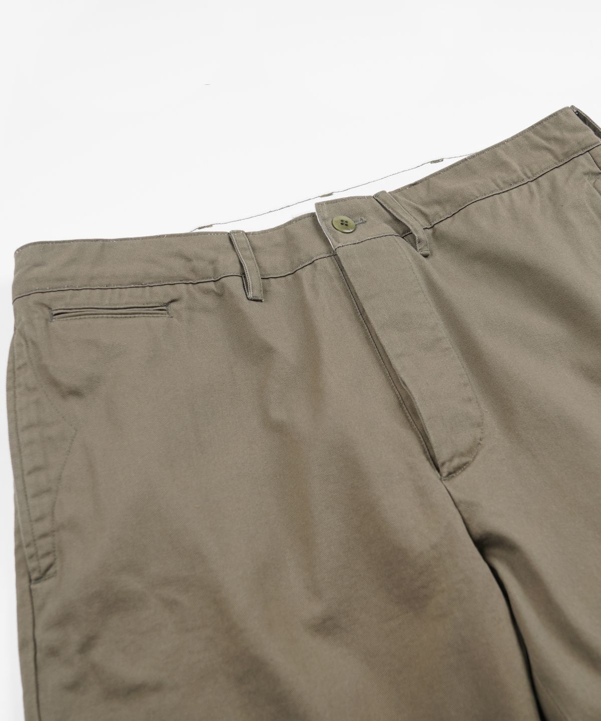 프리즘웍스(FRIZMWORKS) WASHED OFFICER CHINO PANTS _ MUD