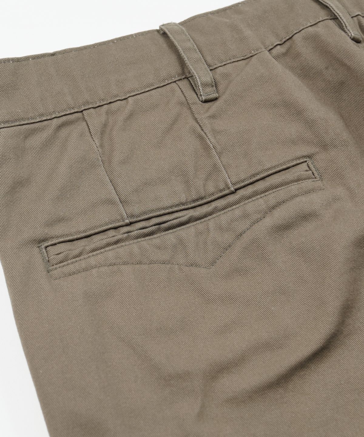 프리즘웍스(FRIZMWORKS) WASHED OFFICER CHINO PANTS _ MUD