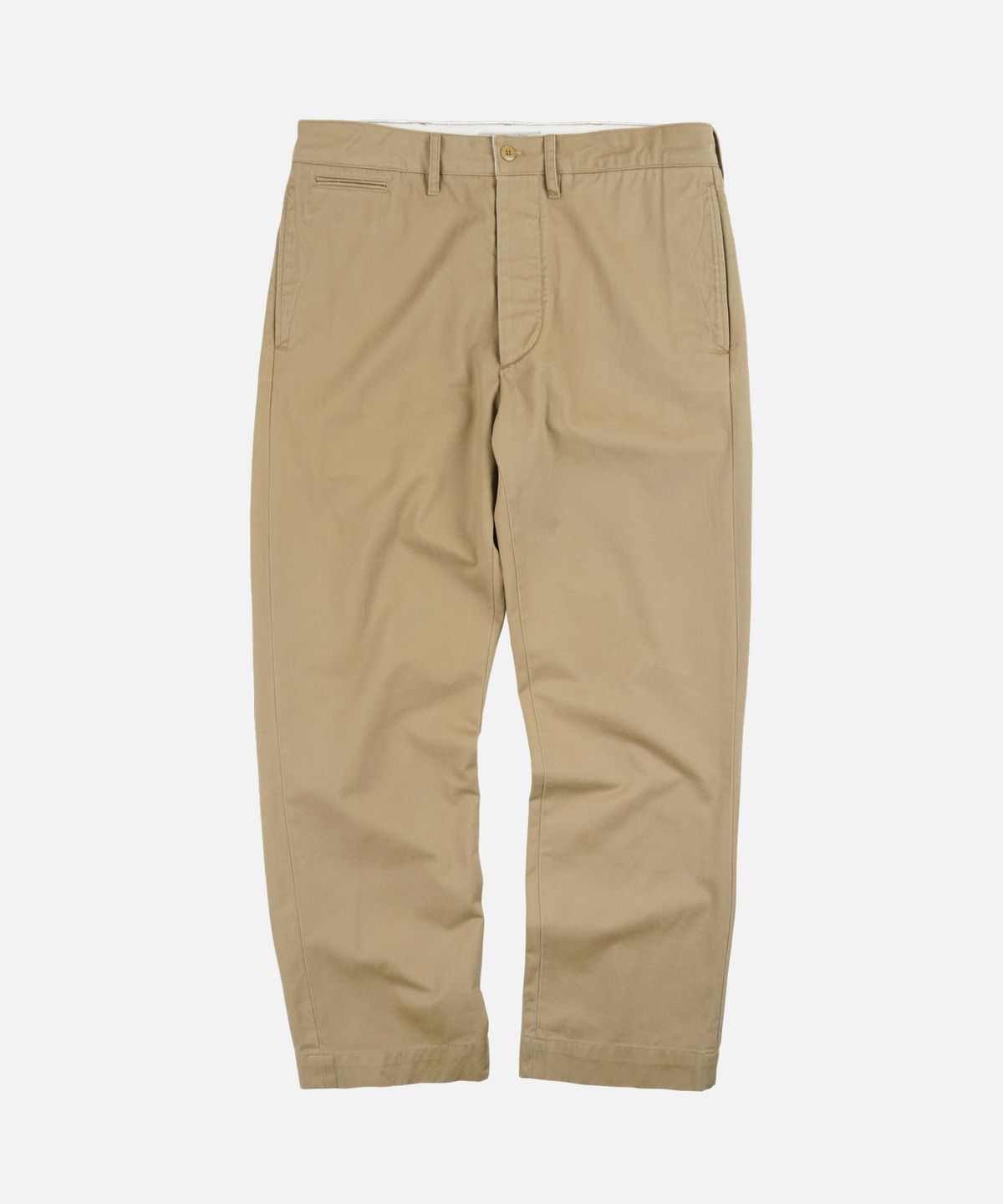 프리즘웍스(FRIZMWORKS) WASHED OFFICER CHINO PANTS _ BEIGE
