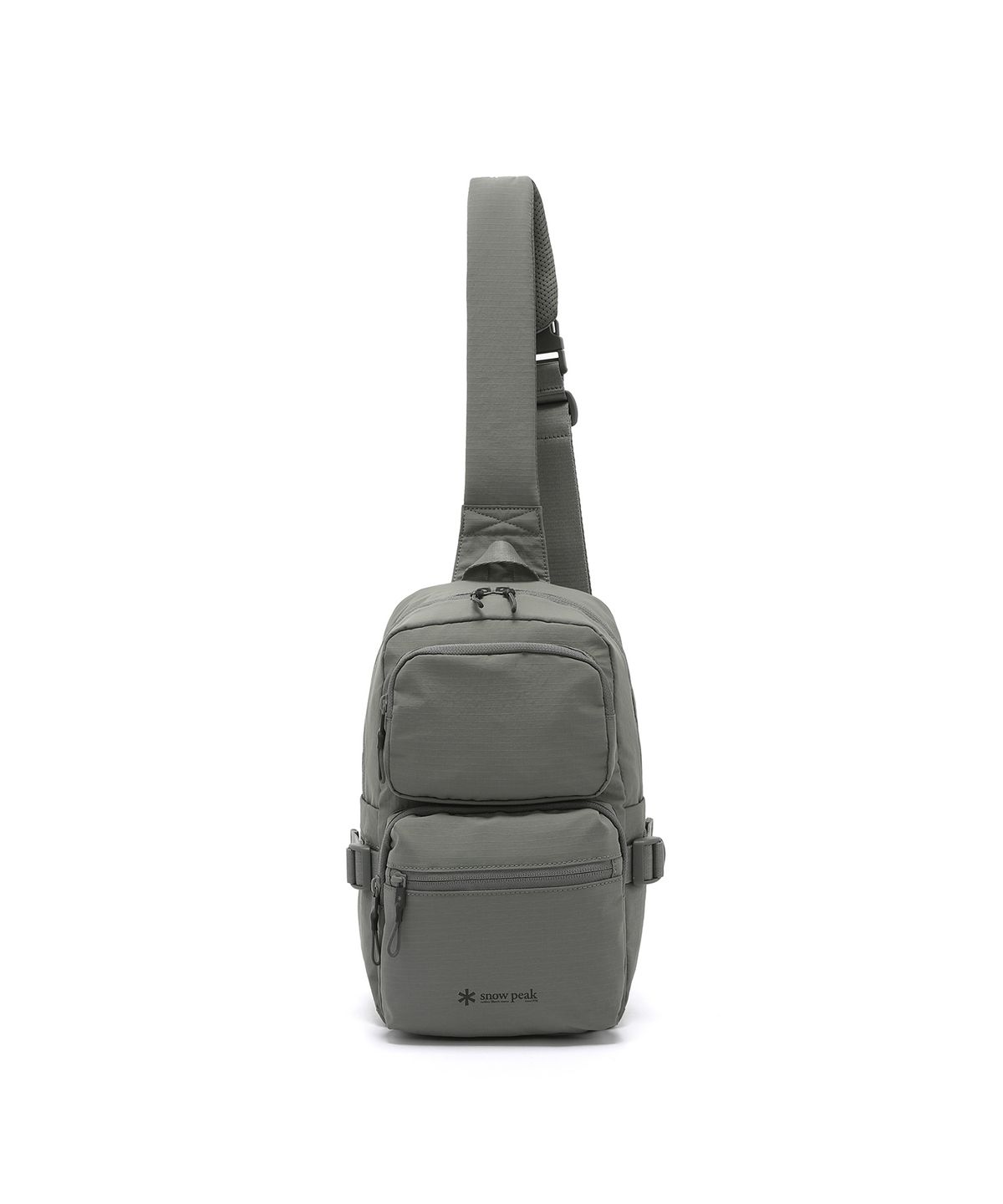 스노우피크 어패럴(SNOWPEAK APPAREL) 듀얼테크 슬링백 9L (S25ZUFBG30) Dark Gray