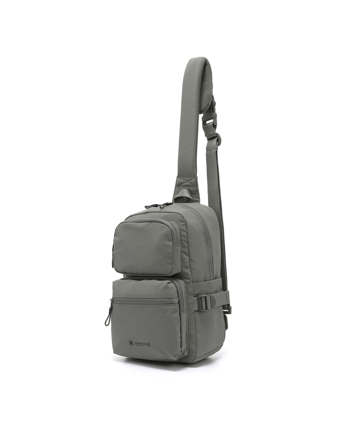 스노우피크 어패럴(SNOWPEAK APPAREL) 듀얼테크 슬링백 9L (S25ZUFBG30) Dark Gray
