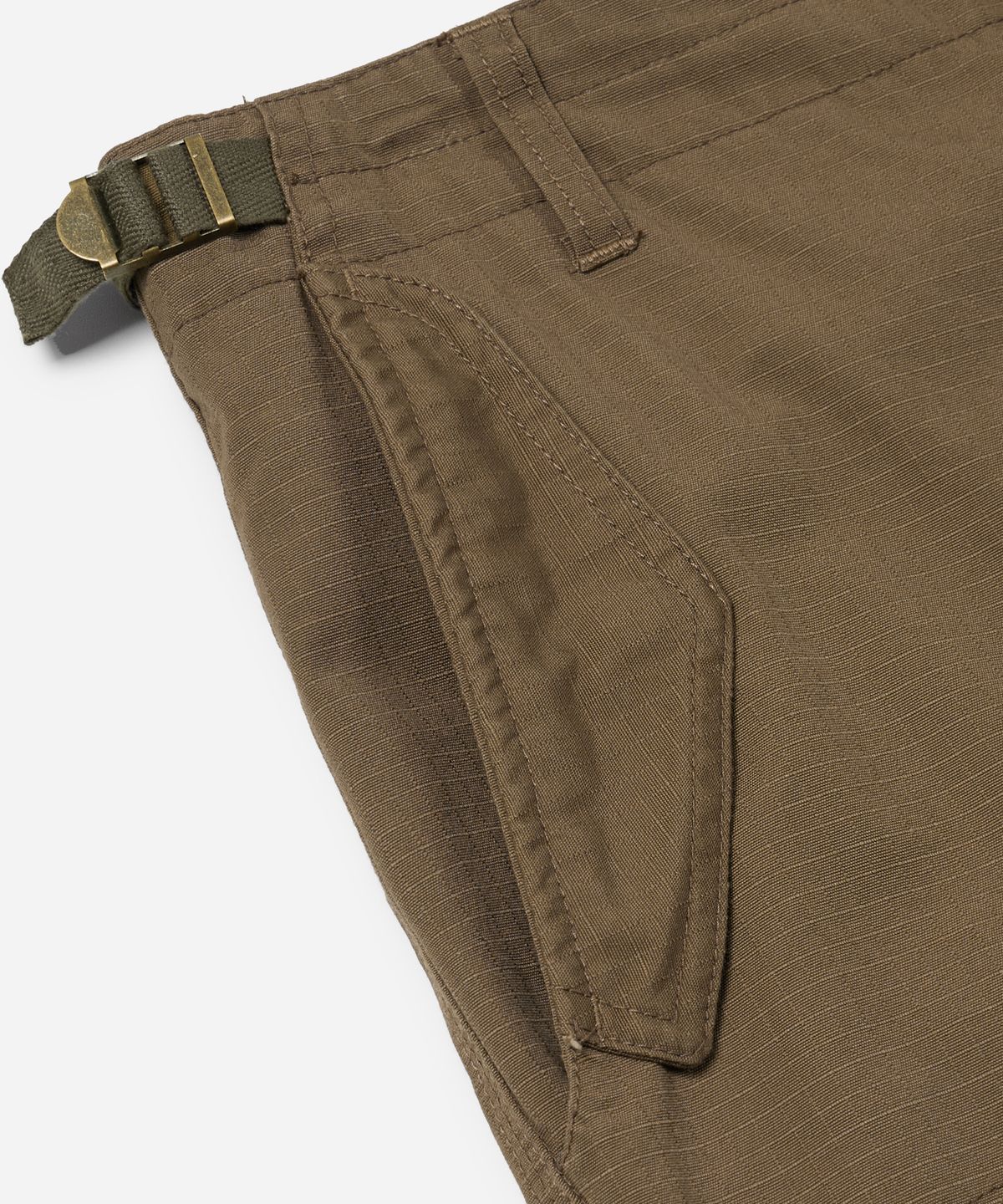 프리즘웍스(FRIZMWORKS) RIPSTOP FIELD CARGO PANTS _ BROWN