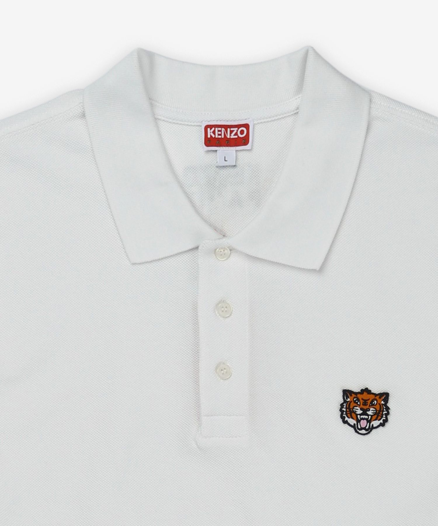 MUSINSA | KENZO GATS Happy Tiger Short Sleeve Polo Shirt