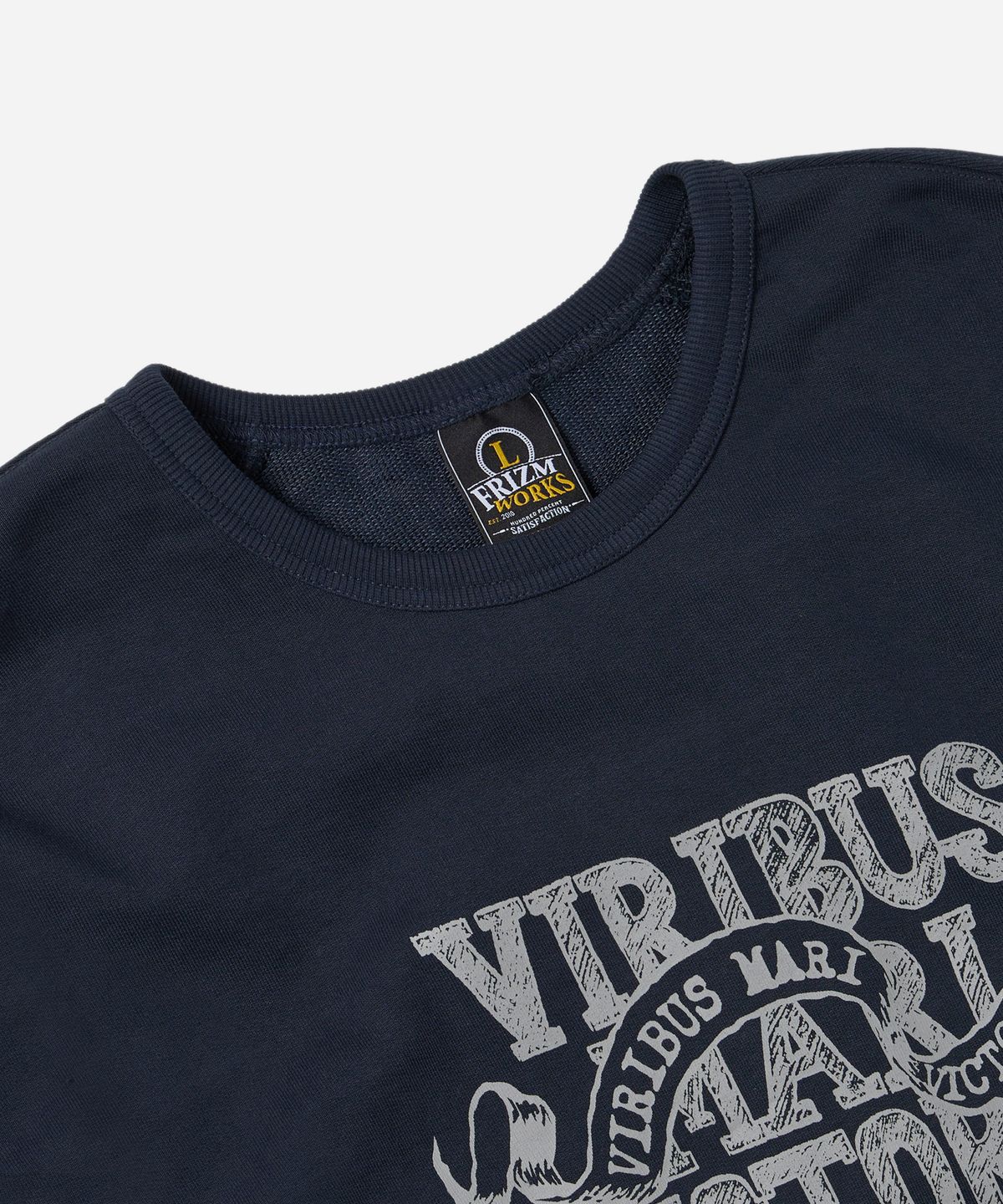 프리즘웍스(FRIZMWORKS) NAVAL WAR COLL SWEATSHIRT _ NAVY