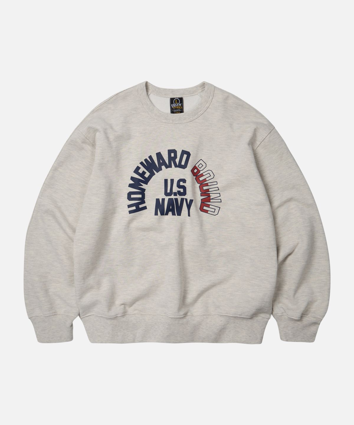 프리즘웍스(FRIZMWORKS) HOMEWARD BOUND SWEATSHIRT _ OATMEAL