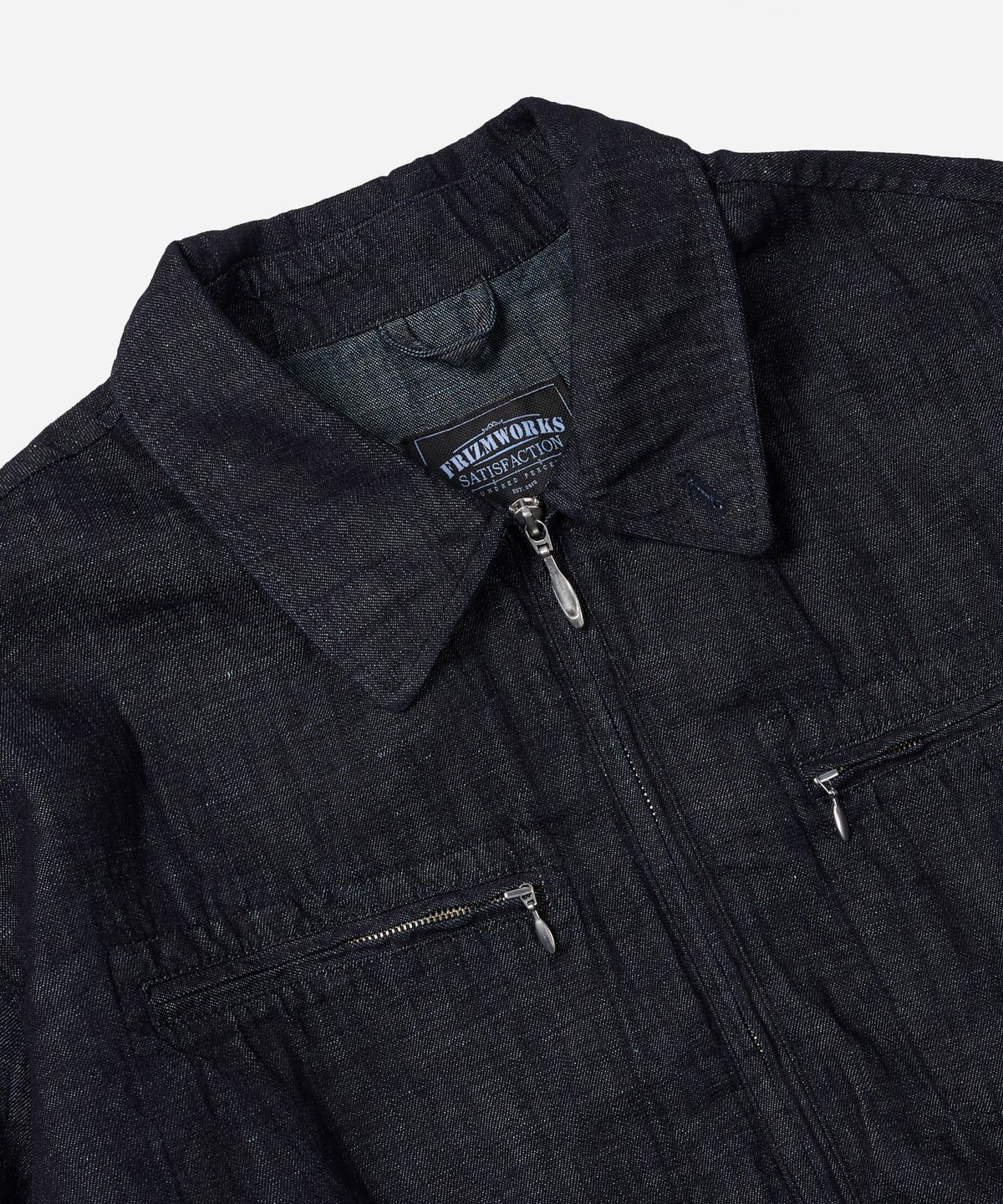프리즘웍스(FRIZMWORKS) JW LINE SWING TOP _ INDIGO