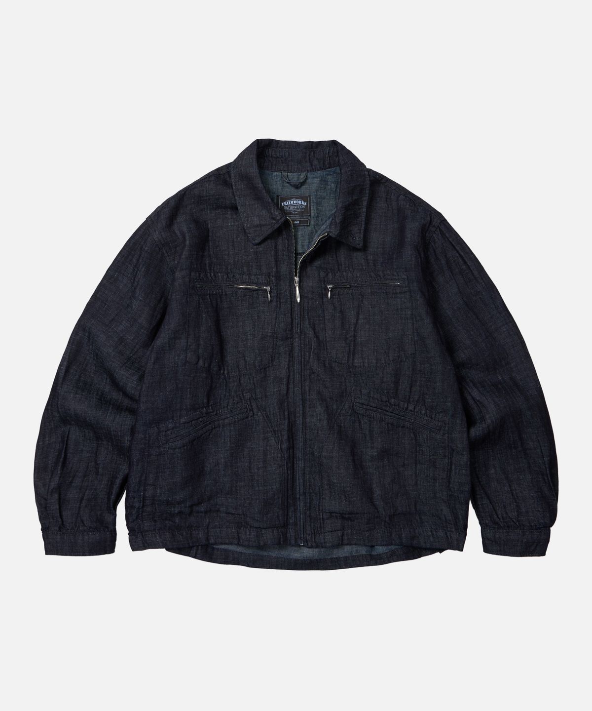 프리즘웍스(FRIZMWORKS) JW LINE SWING TOP _ INDIGO