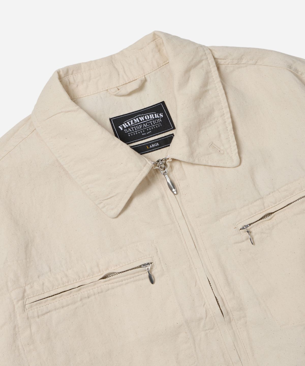 프리즘웍스(FRIZMWORKS) JW LINE SWING TOP _ NATURAL