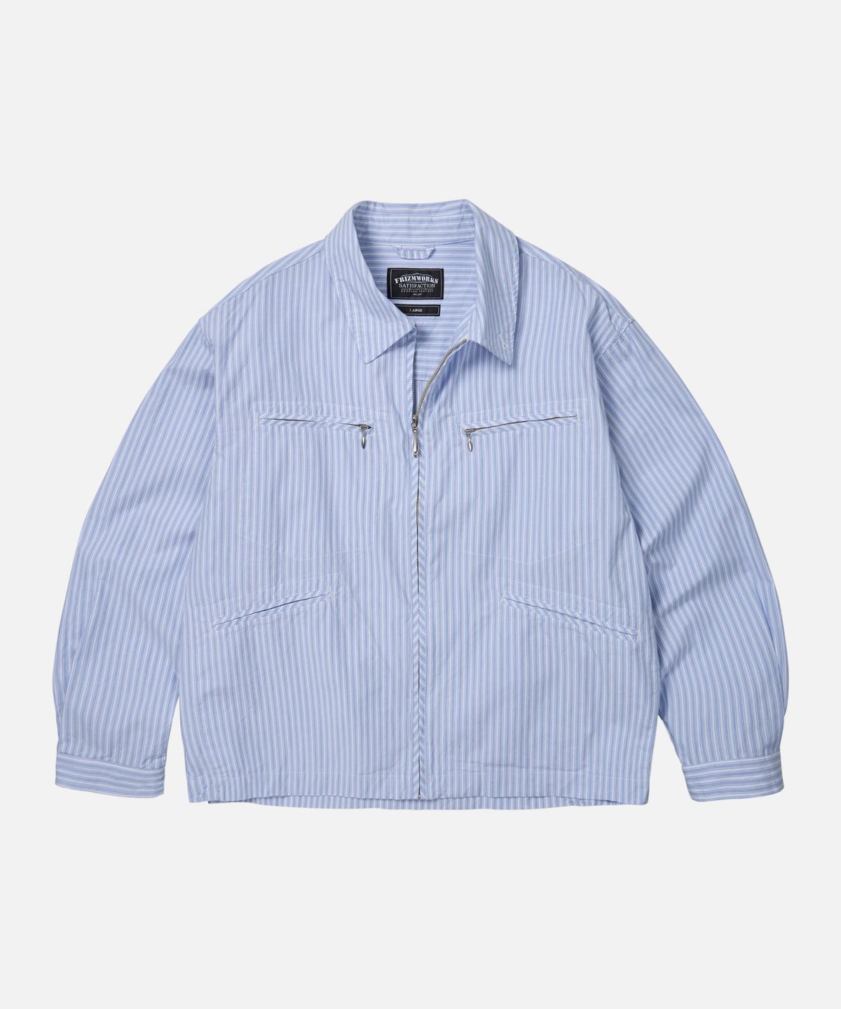 프리즘웍스(FRIZMWORKS) JW LINE SWING TOP _ STRIPE